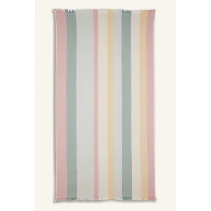 Defacto C1155 Çok Renkli Kadın Desenli Pamuklu Plaj Havlusu