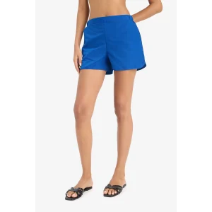 Defacto T5639 Mavi Regular Fit Deniz Şortu-Fall in Love