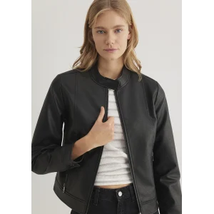 Mavi 1110598-900 Siyah Suni Deri Ceket