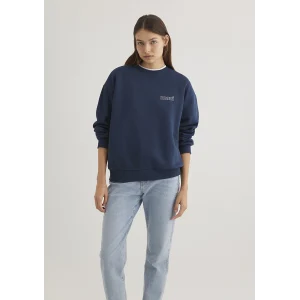 Mavi 1611656-82454 Mavi Logo Baskılı Lacivert Sweatshirt