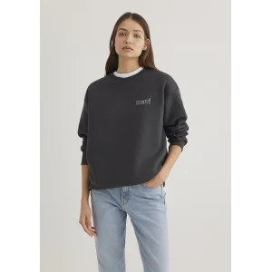 Mavi 1611656-82185 Mavi Logo Baskılı Antrasit Sweatshirt