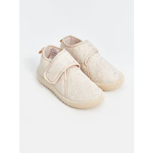 LCW STEPS Bej Cırt Cırtlı Kız Çocuk Panduf