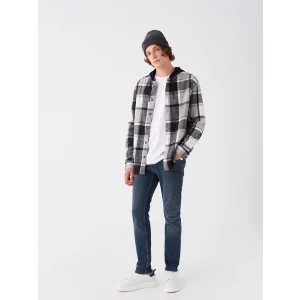 LCW Jeans Yeşil 750 Slim Fit İnce Erkek Jean Pantolon