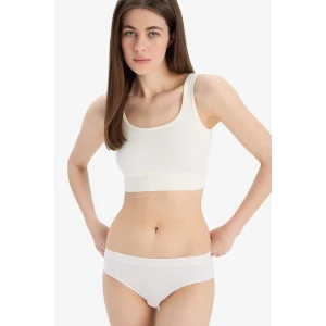 Defacto B0907 Beyaz Kapsız Seamles Bra-Fall in Love