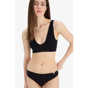 Defacto C1642 Siyah Çıkarılabilir Pedli Seamles Bra-Fall in Love