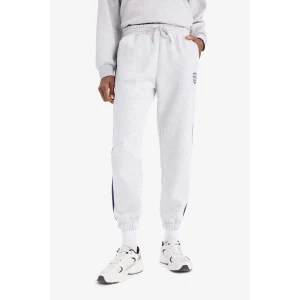 Defacto D8100 Gri DeFactoFit Standart Fit Baskılı Jogger Paça Standart Boy Sporcu Eşofman Altı