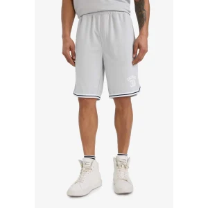 Defacto C2419 Gri DeFactoFit Hızlı Kuruyan Standart Fit Sporcu Kısa Paça Şort