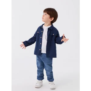LCW baby Indigo Basic Erkek Bebek Jean Pantolon