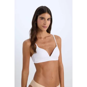 Defacto X9027 Beyaz Pamuklu Comfort Pedli Bra-Fall in Love