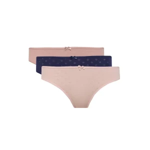 Defacto E4922 Bordo 3lü Brief Külot-Fall in Love