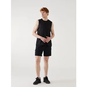 XSIDE ACTIVE Siyah Standart Kalıp Erkek Spor Şort