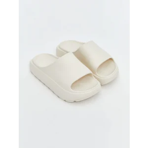 LCW STEPS Bej Kalın Tabanlı Kadın Terlik