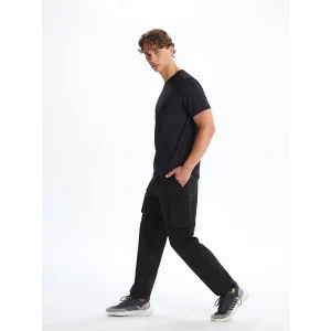 XSIDE ACTIVE Siyah Standart Kalıp Erkek Eşofman Altı