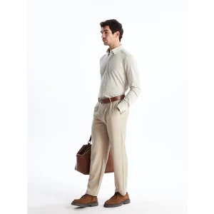 LCW Vision Bej Standart Kalıp Erkek Pantolon