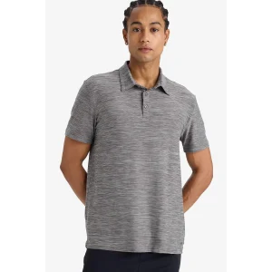 Defacto D9241 Gri DeFactoFit Esnek Kumaş Standart Fit Sporcu Kısa Kollu Polo Tişört