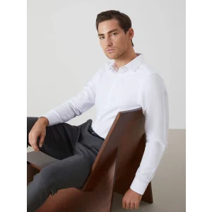 LCWAIKIKI Formal Beyaz Slim Fit Uzun Kollu Oxford Erkek Gömlek