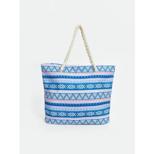 LCW ACCESSORIES Karişik Hasır İpli Kadın Plaj Çantası