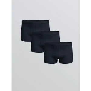 LC WAIKIKI Lacivert Standart Kalıp Pamuklu Esnek Erkek Boxer 3lü