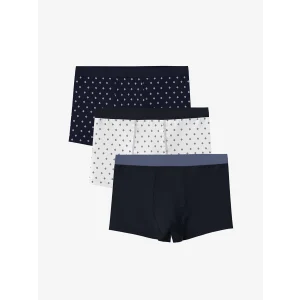 LCW Kids Mavi Baskılı Erkek Çocuk Boxer 3lü