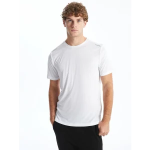 XSIDE ACTIVE Beyaz Bisiklet Yaka Kısa Kollu Erkek Spor Tişört