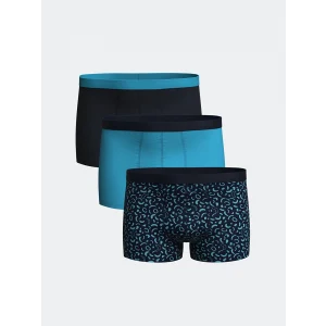 LC WAIKIKI Lacivert Standart Kalıp Pamuklu Esnek Erkek Boxer 3lü