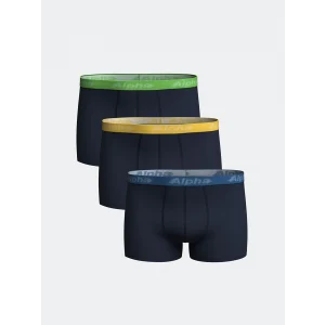 LC WAIKIKI Lacivert Standart Kalıp Pamuklu Esnek Erkek Boxer 3lü