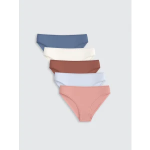 LCW DREAM Pembe Düz Bikini Külot 5li Paket