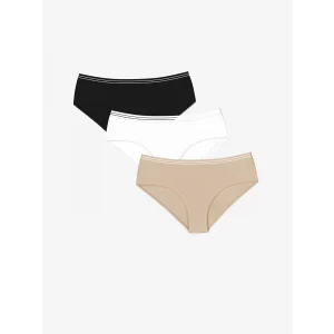 LCW DREAM Siyah Dantel Detaylı Hipster Külot 3lü Paket