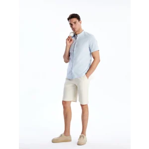 LCW Vision Bej Standart Kalıp Erkek Şort