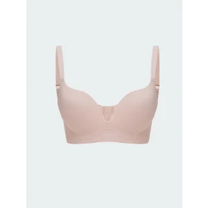 LCW DREAM Pembe Balensiz Dolgusuz Düz Tişört Sütyen