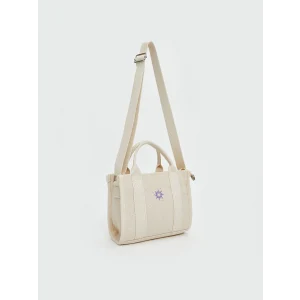 LCW ACCESSORIES Ekru Çıkarılabilir Askılı Kız Çocuk Omuz Çantası