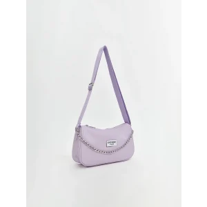 LCW ACCESSORIES Lila Zincir Detaylı Kız Çocuk Omuz Çantası