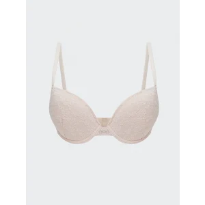 LCW DREAM Pembe Balenli Dolgusuz Dantelli Tişört Sütyen