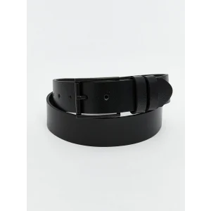 LCW ACCESSORIES Siyah Hakiki Deri Erkek Kemer