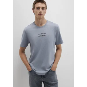 Mavi 0612867-86584 Mavi Black Baskılı Mavi Tişört