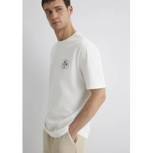 Mavi 0612516-70057 Baskılı Ekru Tişört