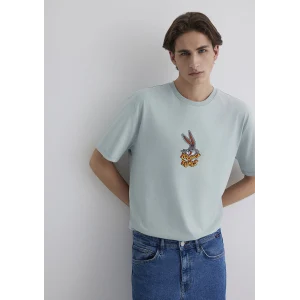 Mavi 0612656-70148 Bugs Bunny Baskılı Gri Tişört