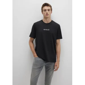 Mavi 0612867-900 Mavi Black Baskılı Siyah Tişört