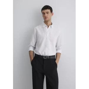 Mavi 0211566-70096 Çizgili Beyaz Gömlek