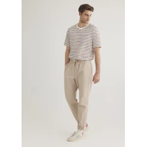 Mavi 000169-70004 Beli Lastikli Bej Jogger Pantolon