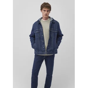 Mavi 0110411-88556 Eddie Kolej Koyu Mavi Denim Jean Ceket