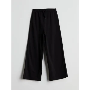 LCW Kids Siyah Beli Lastikli Kız Çocuk Eşofman Altı