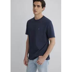 Mavi 0612736-82183 Mühür Logo Nakış Detaylı Lacivert Tişört