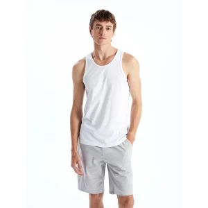 LC WAIKIKI Beyaz U Yaka Penye Erkek Atlet 2li