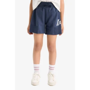 Defacto E6700 Lacivert Kız Çocuk NBA Los Angeles Lakers Şort