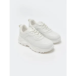 LCW STEPS Beyaz Bağcıklı Kadın Aktif Spor Ayakkabı