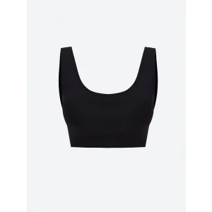 LCW DREAM Siyah Balensiz Dolgusuz Düz Seamless Sporcu Sütyen