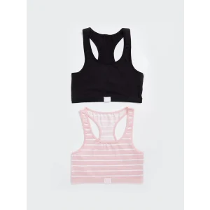 LCW Kids Siyah Kız Çocuk Büstiyer 2li