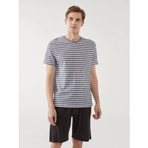 LC WAIKIKI Gri Standart Kalıp Erkek Şortlu Pijama Takımı