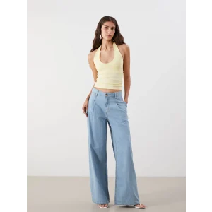 LCW Jeans Indigo Wideleg Kadın Jean Pantolon